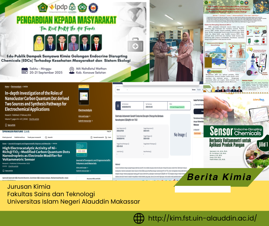 Riset Kolaboratif MoRA the Air Funds UINAM dan IAIN Kendari Tahap 1, Hasilkan Luaran Berkualitas: PKM, Buku Ber-ISBN, Paten, dan Publikasi Jurnal Scopus Q1